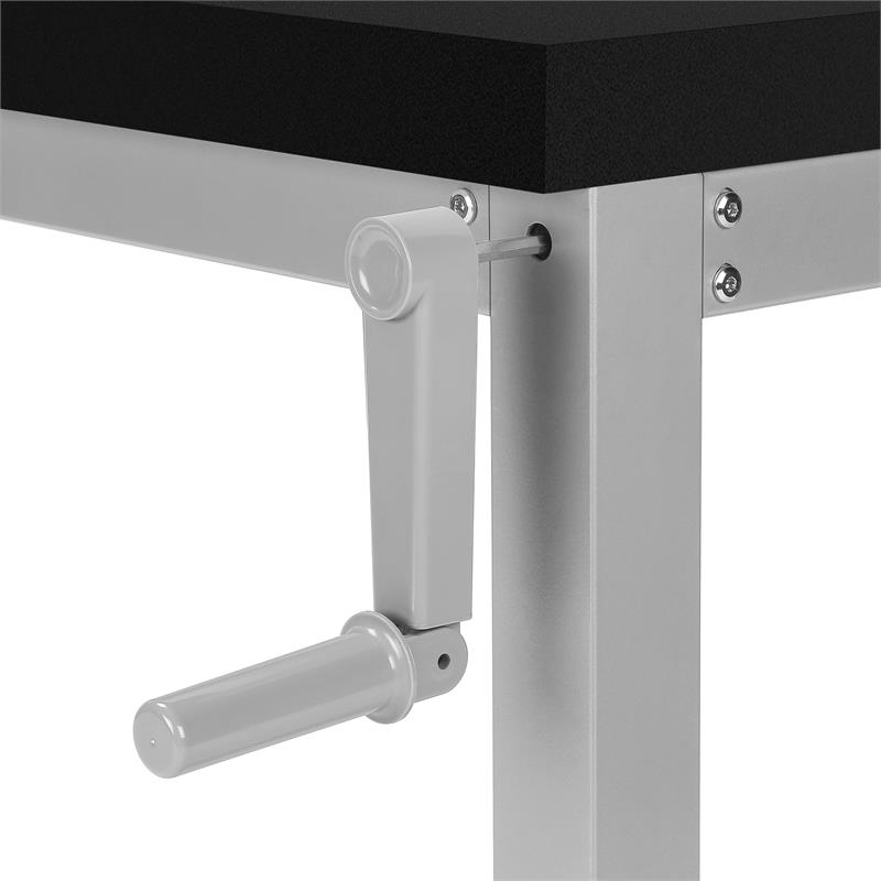 Pemberly Row Computer Desk Standing Adjustable 48