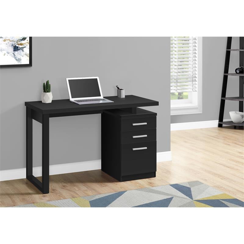 Pemberly Row Computer Desk Home Office Laptop Storage Drawers 48