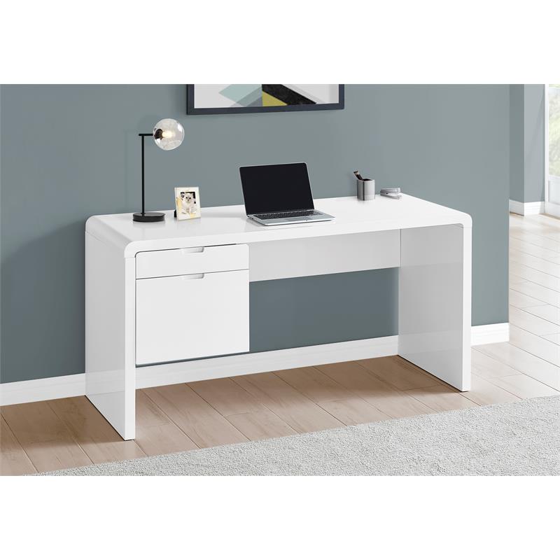 Pemberly Row Computer Desk Home Office Laptop 60