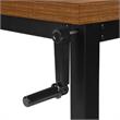 Pemberly Row Computer Desk Standing Adjustable 48