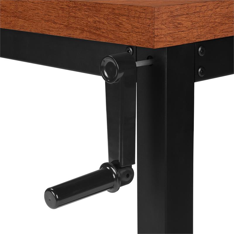 Pemberly Row Computer Desk Standing Adjustable 48