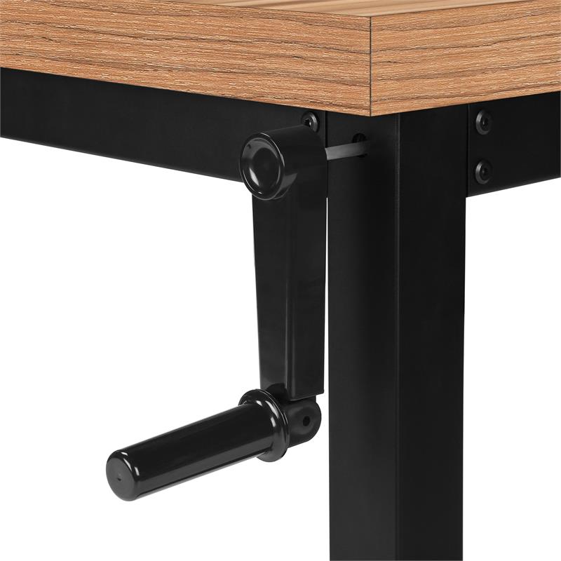 Pemberly Row Computer Desk Standing Adjustable 48