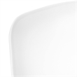 Pemberly Row Juvenile Metal Swivel Ergonomic Office Chair in White