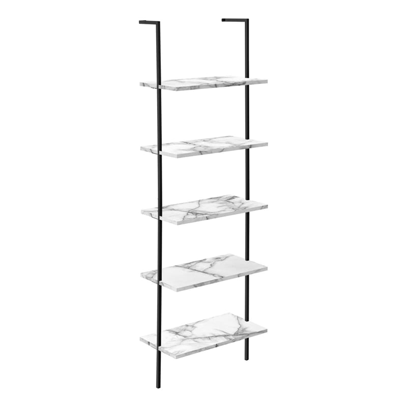 Pemberly Row Bookshelf Etagere Ladder 5-Tier 72