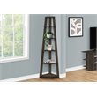 Pemberly Row Corner Bookshelf Etagere 5-Tier 72