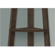 Pemberly Row Corner Bookshelf Etagere 5-Tier 72