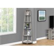 Pemberly Row Corner Bookshelf Etagere 5-Tier 72