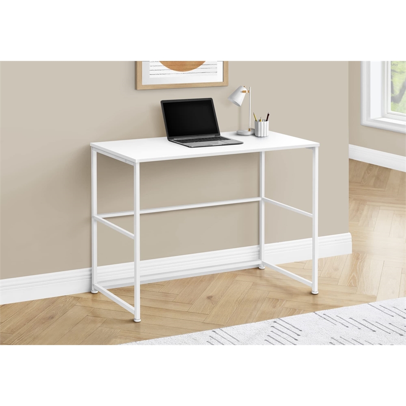 Pemberly Row Computer Desk Home Office Laptop Storage Drawers 40