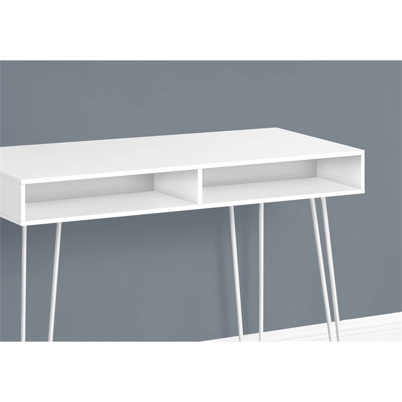 Pemberly Row Computer Desk Home Office Laptop Storage Drawers 40