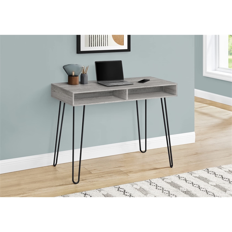 Pemberly Row Computer Desk Home Office Laptop Storage Drawers 40