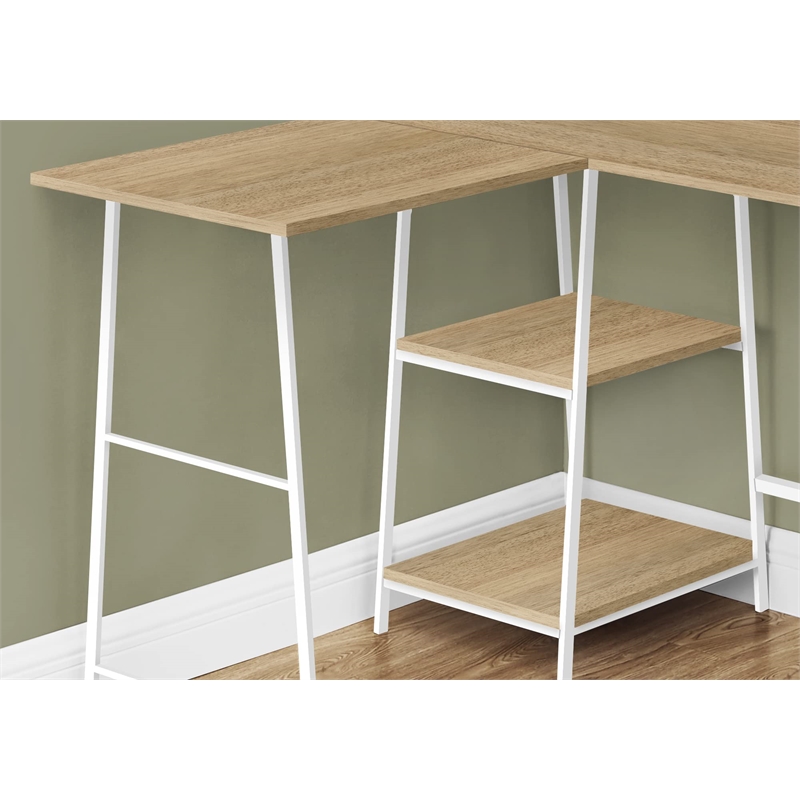 Pemberly Row Corner Computer Desk Home Office 48