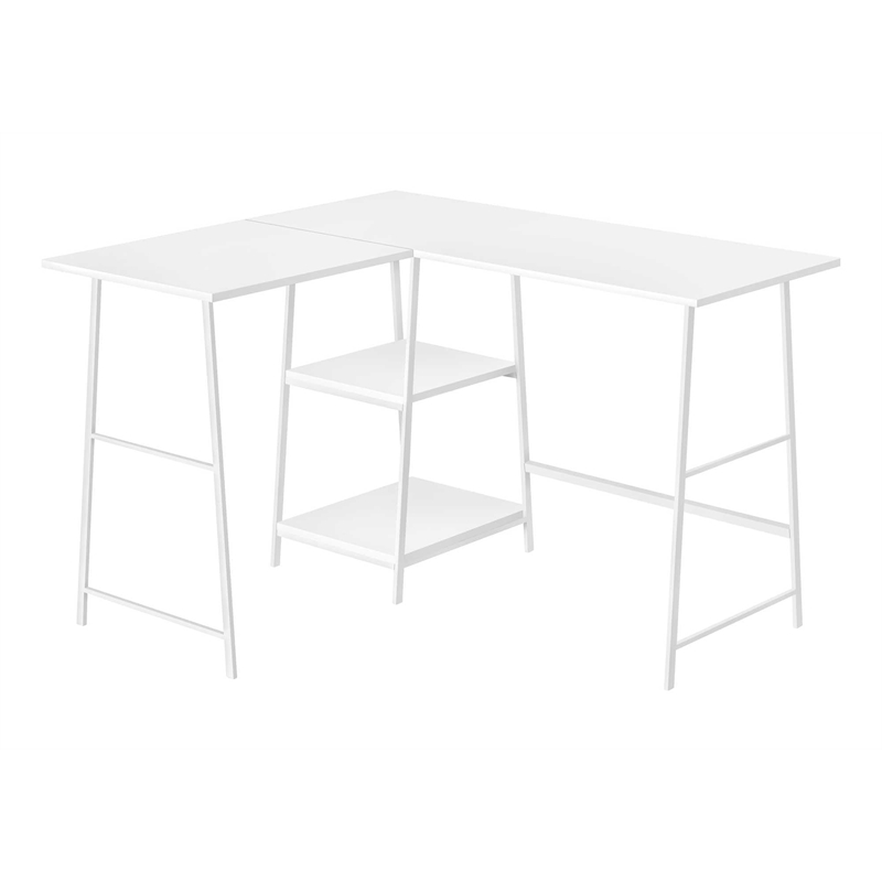 Pemberly Row Corner Computer Desk Home Office 48