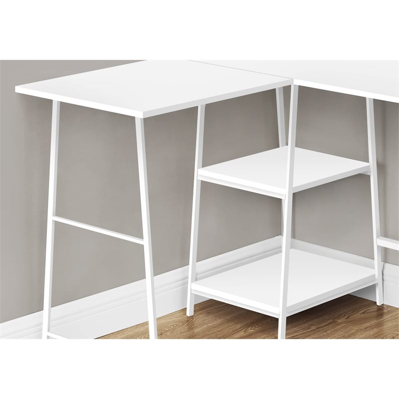 Pemberly Row Corner Computer Desk Home Office 48