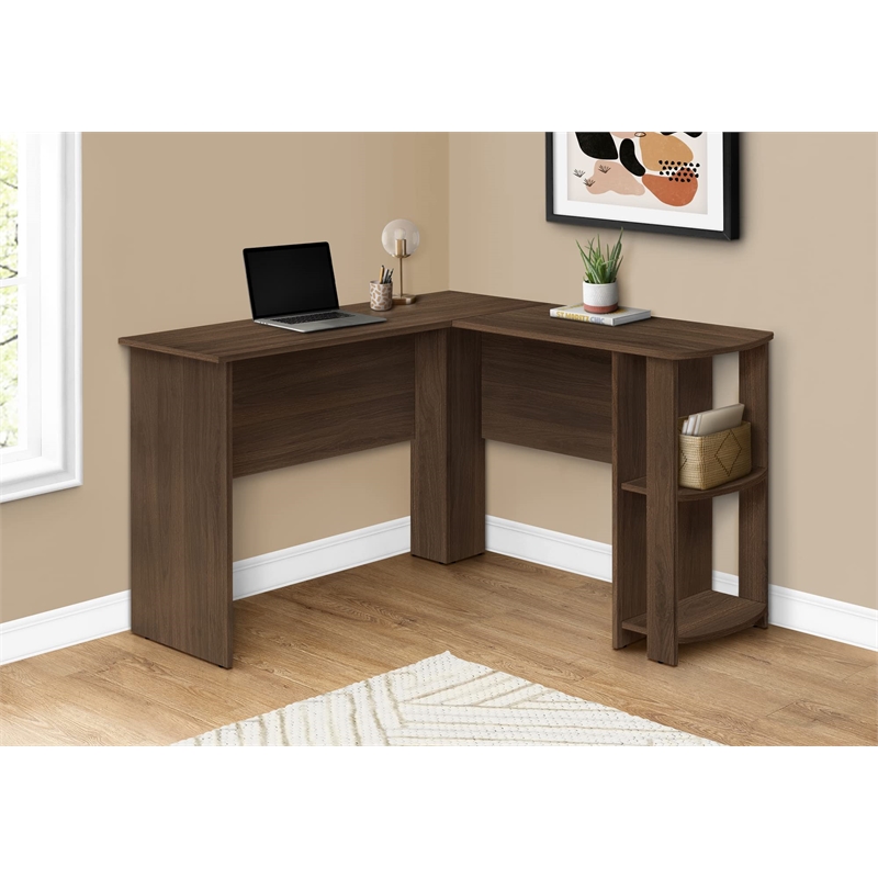 Pemberly Row Corner Computer Desk Home Office 48