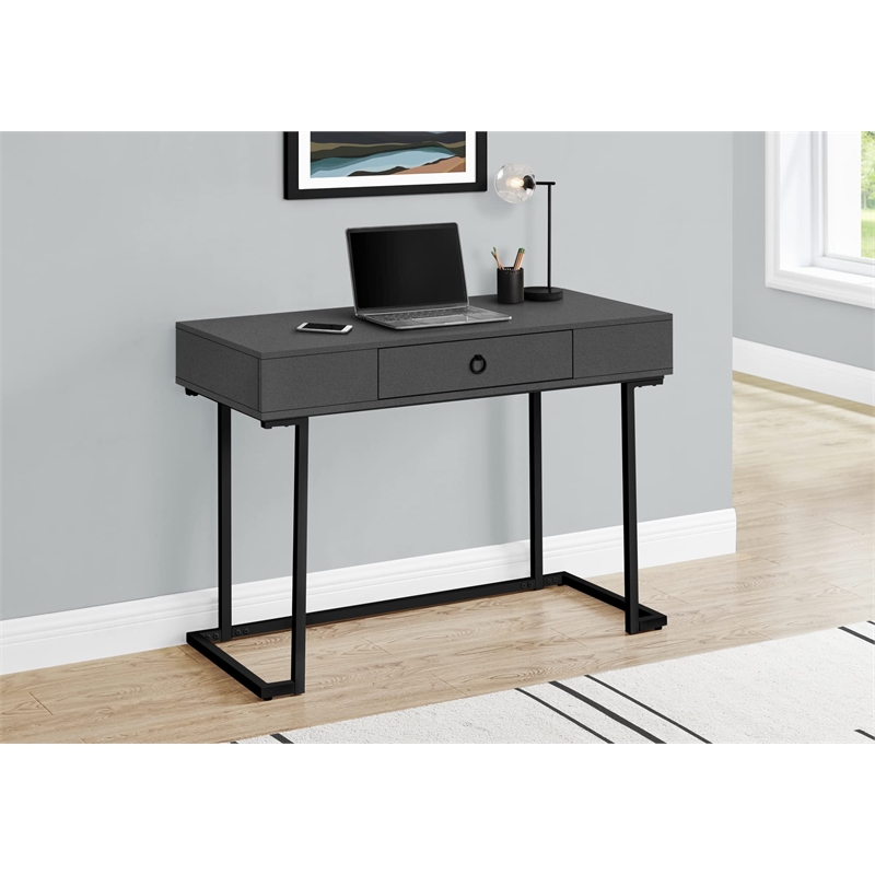 Pemberly Row Computer Desk Home Office Laptop Storage Drawers 42