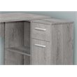 Pemberly Row Corner Computer Desk Home Office 46
