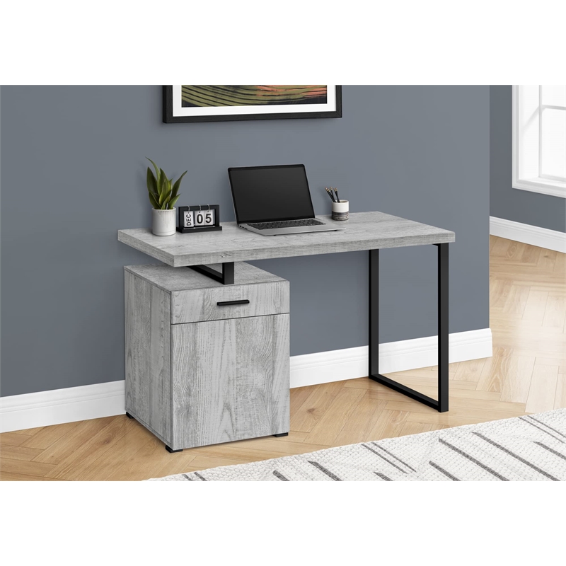 Pemberly Row Computer Desk Home Office Laptop Storage Drawers 48