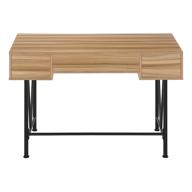Pemberly Row Computer Desk Home Office Laptop Storage Drawers 48
