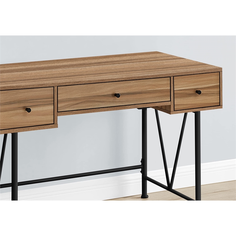 Pemberly Row Computer Desk Home Office Laptop Storage Drawers 48
