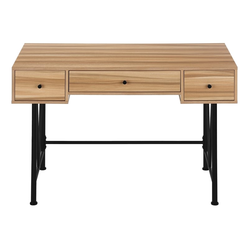 Pemberly Row Computer Desk Home Office Laptop Storage Drawers 48