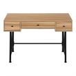 Pemberly Row Computer Desk Home Office Laptop Storage Drawers 48