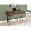 Pemberly Row Computer Desk Home Office Laptop Storage Drawers 48