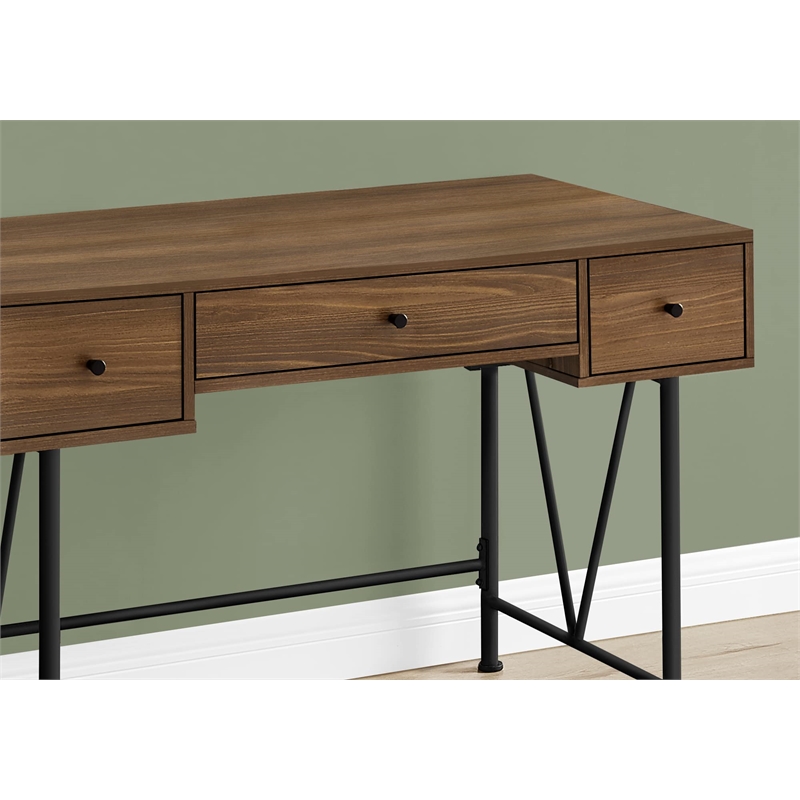 Pemberly Row Computer Desk Home Office Laptop Storage Drawers 48