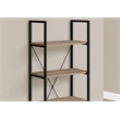 Pemberly Row Bookshelf Bookcase 4-Tier 48