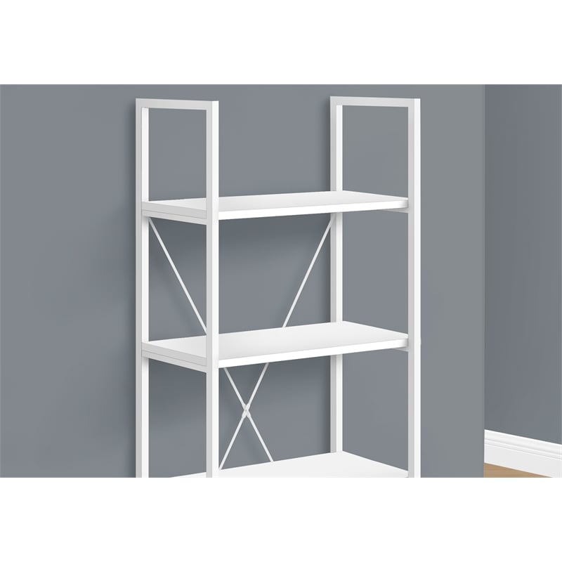 Pemberly Row Bookshelf Bookcase 4-Tier 48