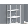 Pemberly Row Bookshelf Bookcase 4-Tier 48