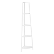 Pemberly Row Corner Bookshelf Etagere 4-Tier 60