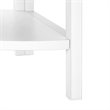 Pemberly Row Corner Bookshelf Etagere 4-Tier 60