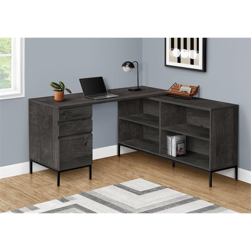 Pemberly Row Corner Computer Desk 60