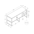 Pemberly Row Office Credenza 72