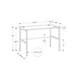 Pemberly Row Computer Desk 48