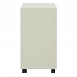 Pemberly Row 2-Drawers Mobile Locking Metal File Cabinet in Tan