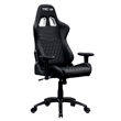 Pemberly Row Ergonomic High-Back Racer Style Gaming Chair in Black
