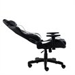 Pemberly Row Polyurethane and Steel Frame Office-PC Gaming Chair in White