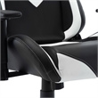 Pemberly Row Polyurethane and Steel Frame Office-PC Gaming Chair in White