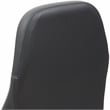 Pemberly Row Faux Leather Adjustable Gaming Chair in Black & White