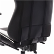 Pemberly Row Faux Leather Gaming Desk Chair in Black and White