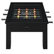 Pemberly Row Transitional Wood Foosball Gaming Table in Black