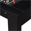 Pemberly Row Transitional Wood Foosball Gaming Table in Black