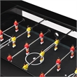 Pemberly Row Transitional Wood Foosball Gaming Table in Black