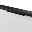 Pemberly Row Contemporary Wood Air Hockey Table in Black Finish