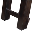 Pemberly Row Transitional Wood Shuffleboard Table in Brown Finish