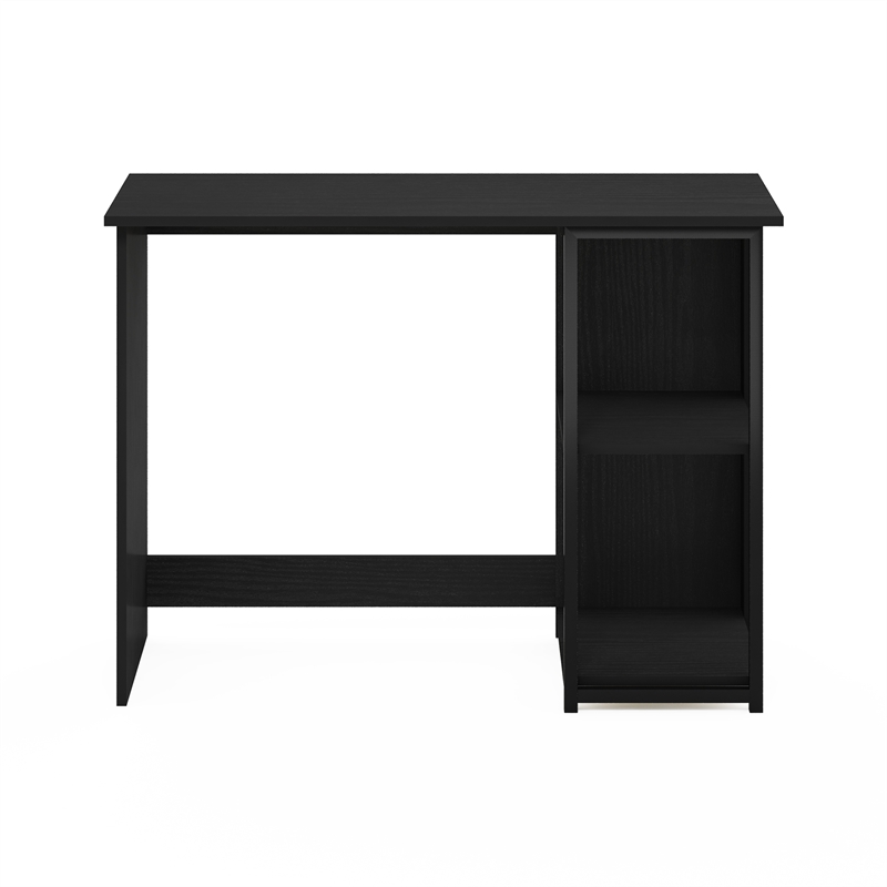 Pemberly Row Modern Living Computer Desk 40-inch in Americano/Black