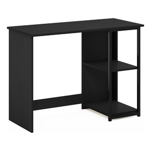 Pemberly Row Modern Living Computer Desk 40-inch in Americano/Black