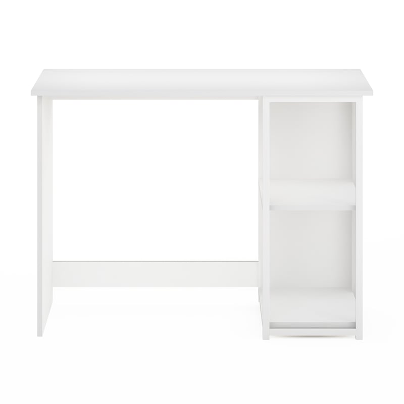Pemberly Row Modern Living Computer Desk 40-inch in Solid White