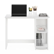 Pemberly Row Modern Living Computer Desk 40-inch in Solid White